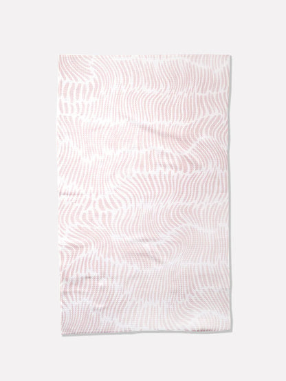 blushed bergamot inspired geometry towel