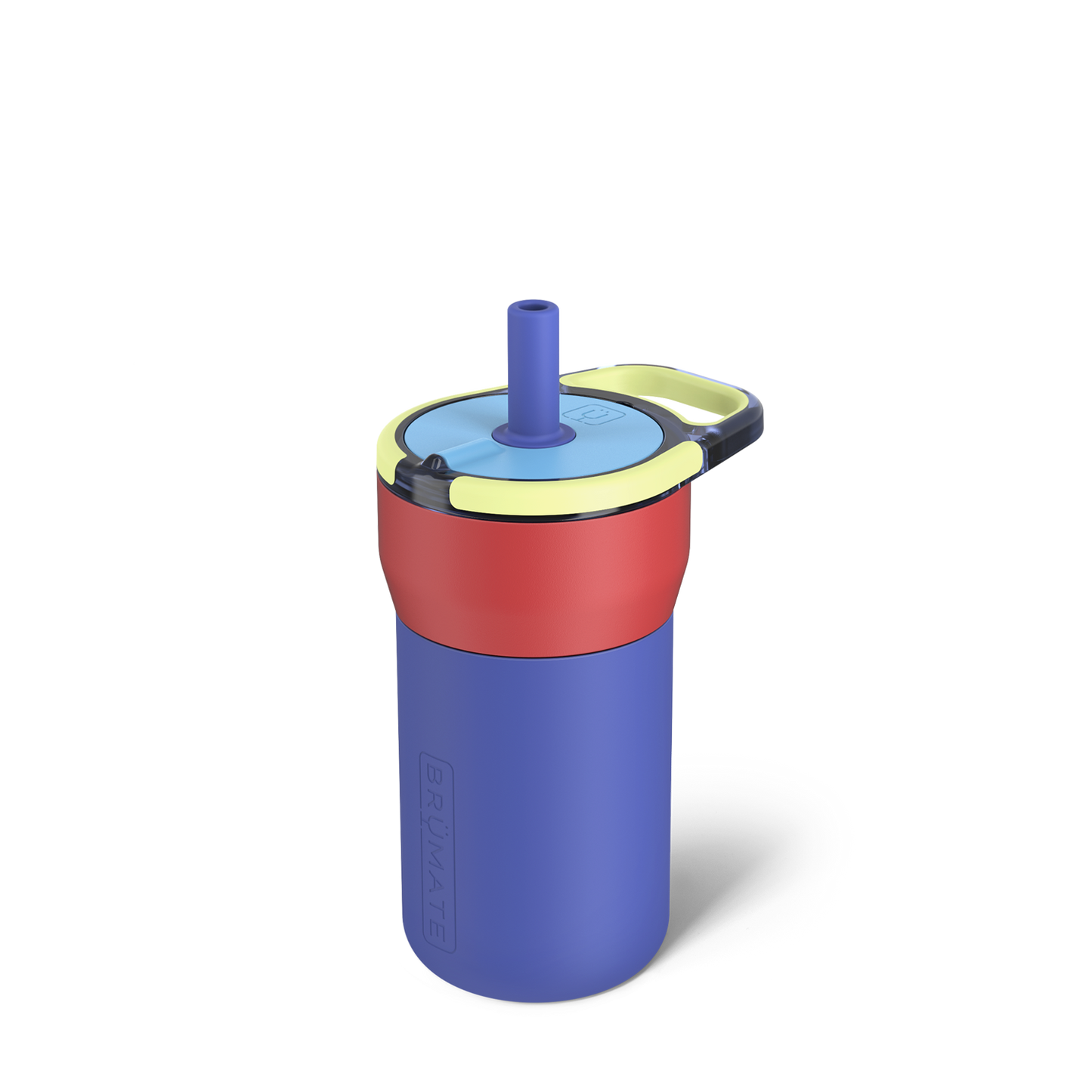 supernova blue red and yellow Leap 12 Ounce water bottle
