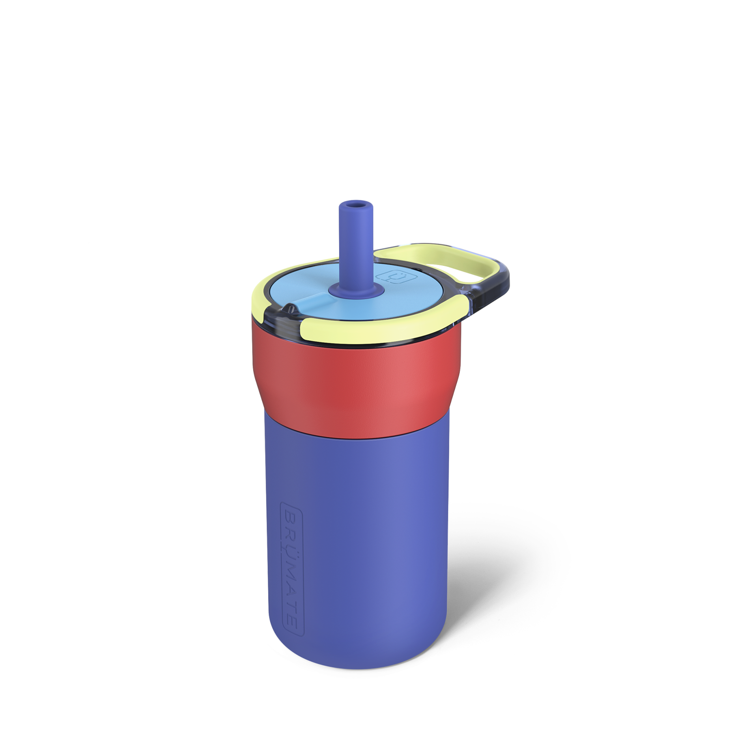 supernova blue red and yellow Leap 12 Ounce water bottle