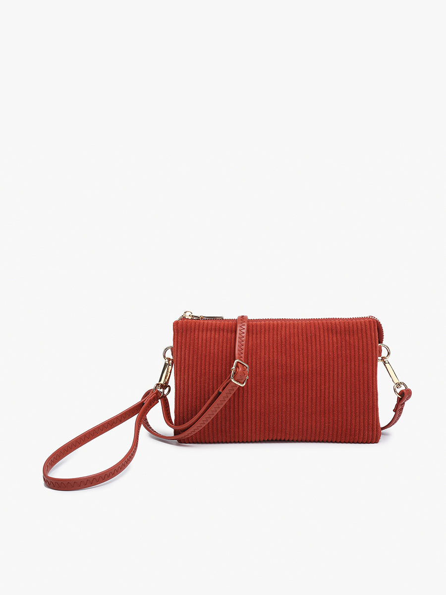 red corduroy christine crossbody.