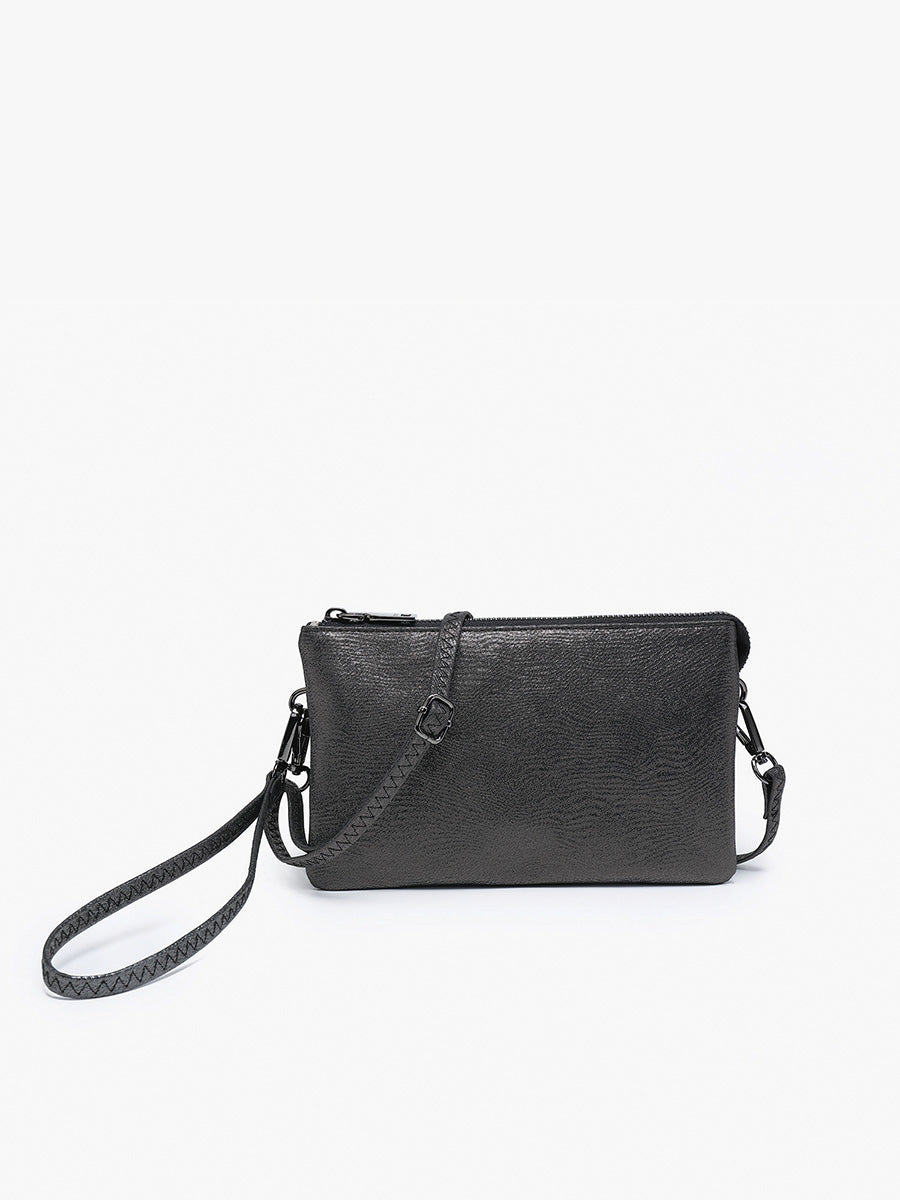 black glitter christine crossbody.