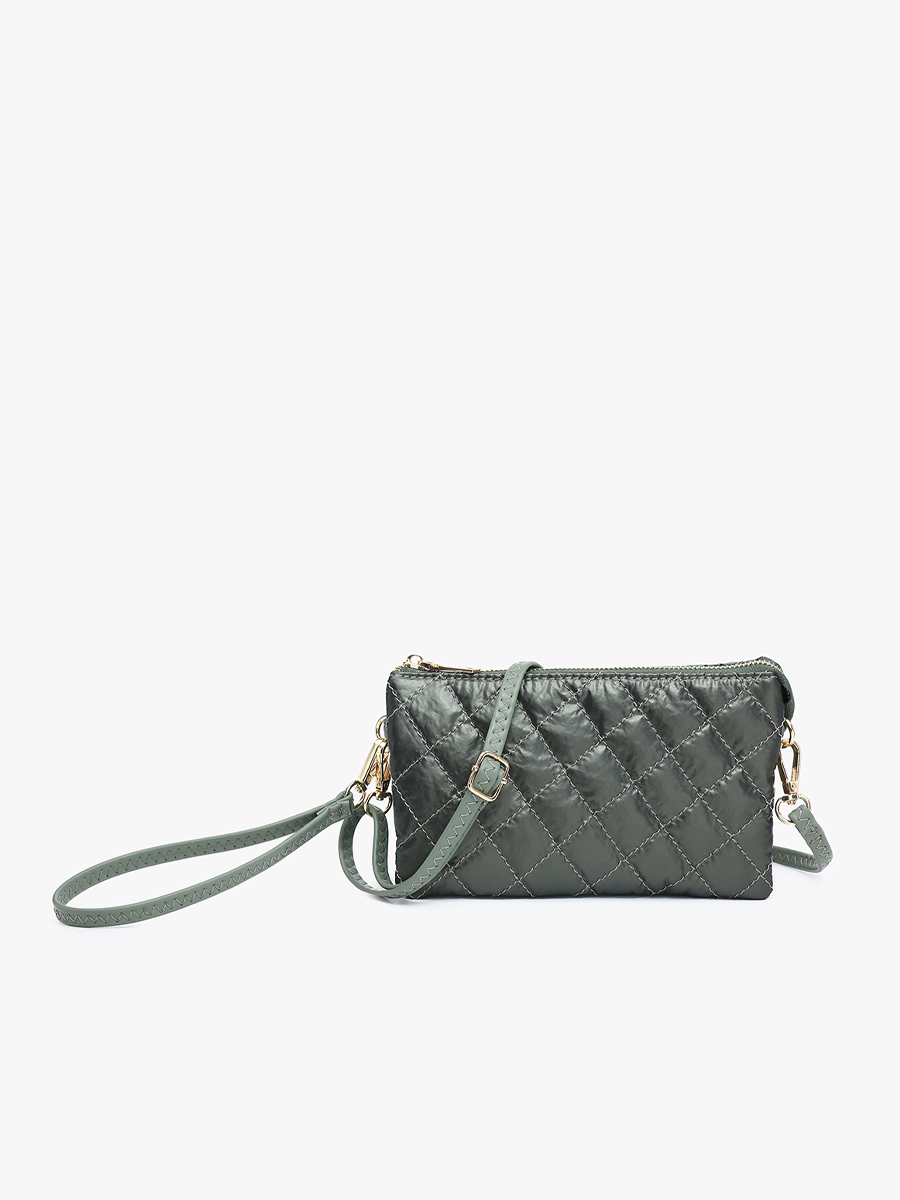 olive Christine puffer crossbody.