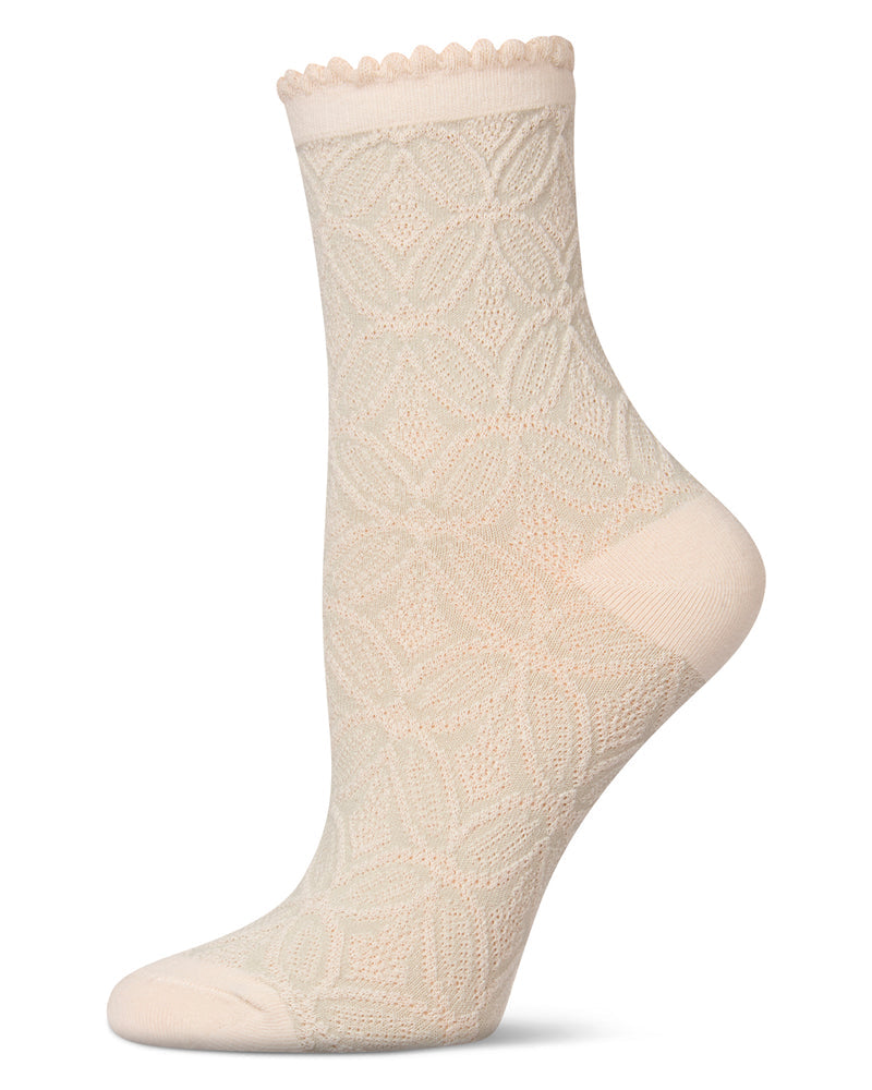 Moss Dimensional Busrt Ankle Sock