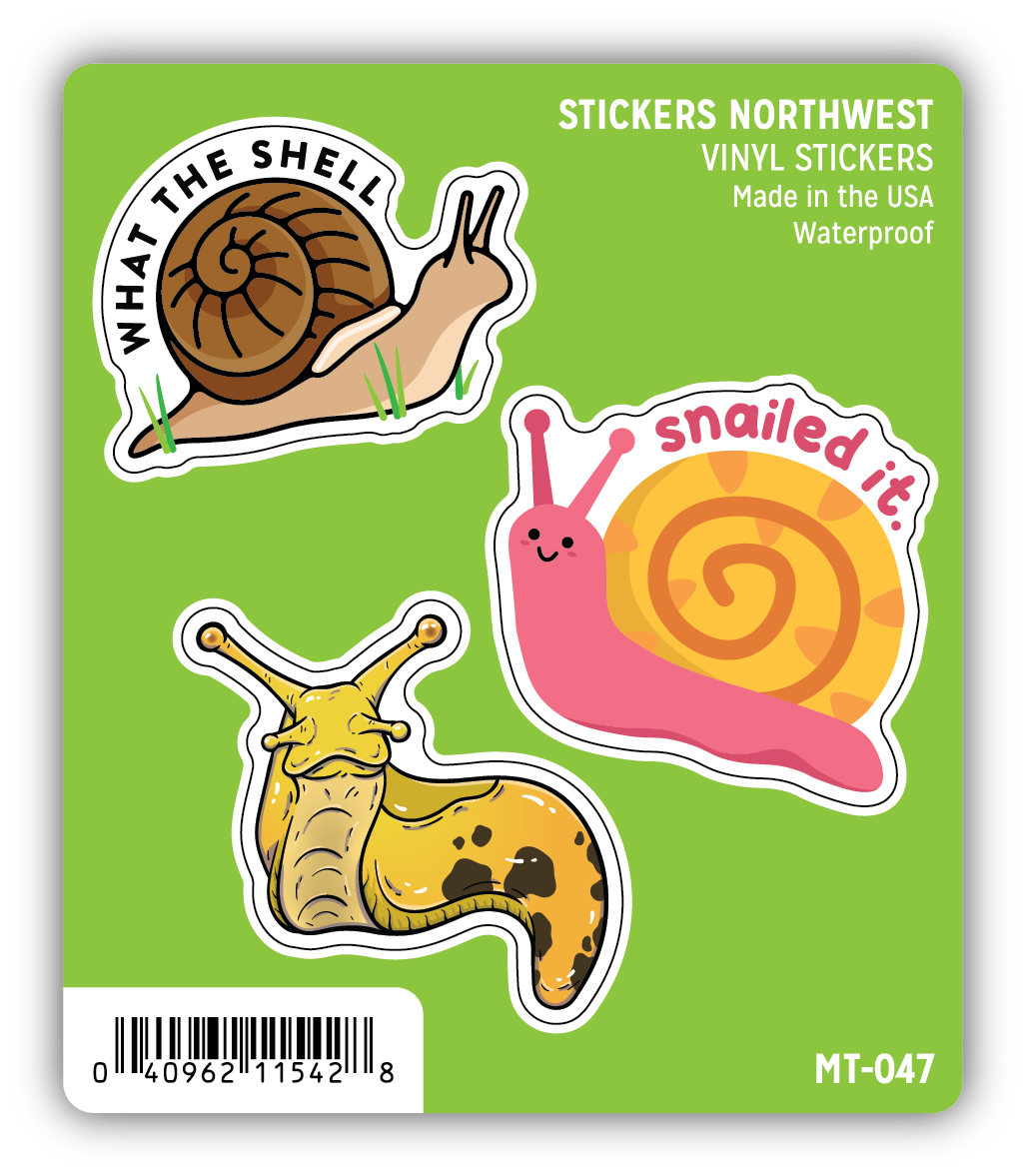 three sticker set