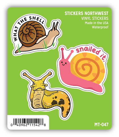 three sticker set