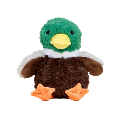 front view of mallard warmie