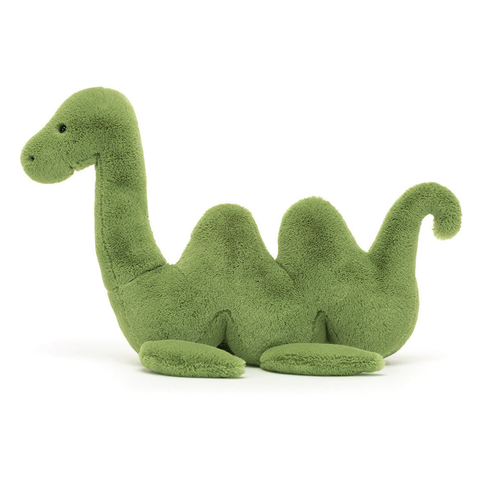 side view of Nessie Nessa Plush Toy.