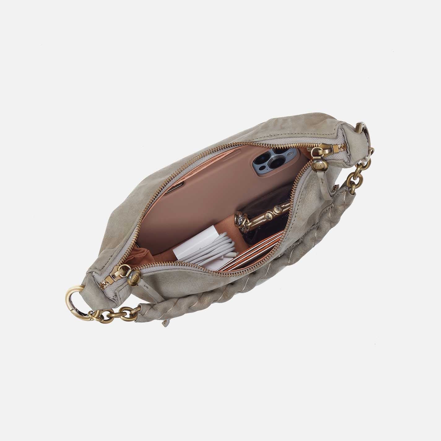 interior view of golden granite Astrid Small Crossbody