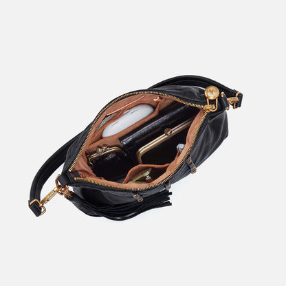 interior view of Black Kori Crossbody