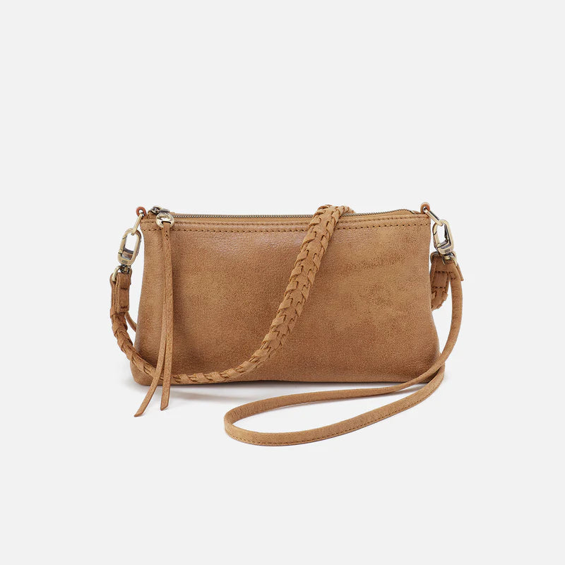 front view of darcy crossbody in the color whiskey