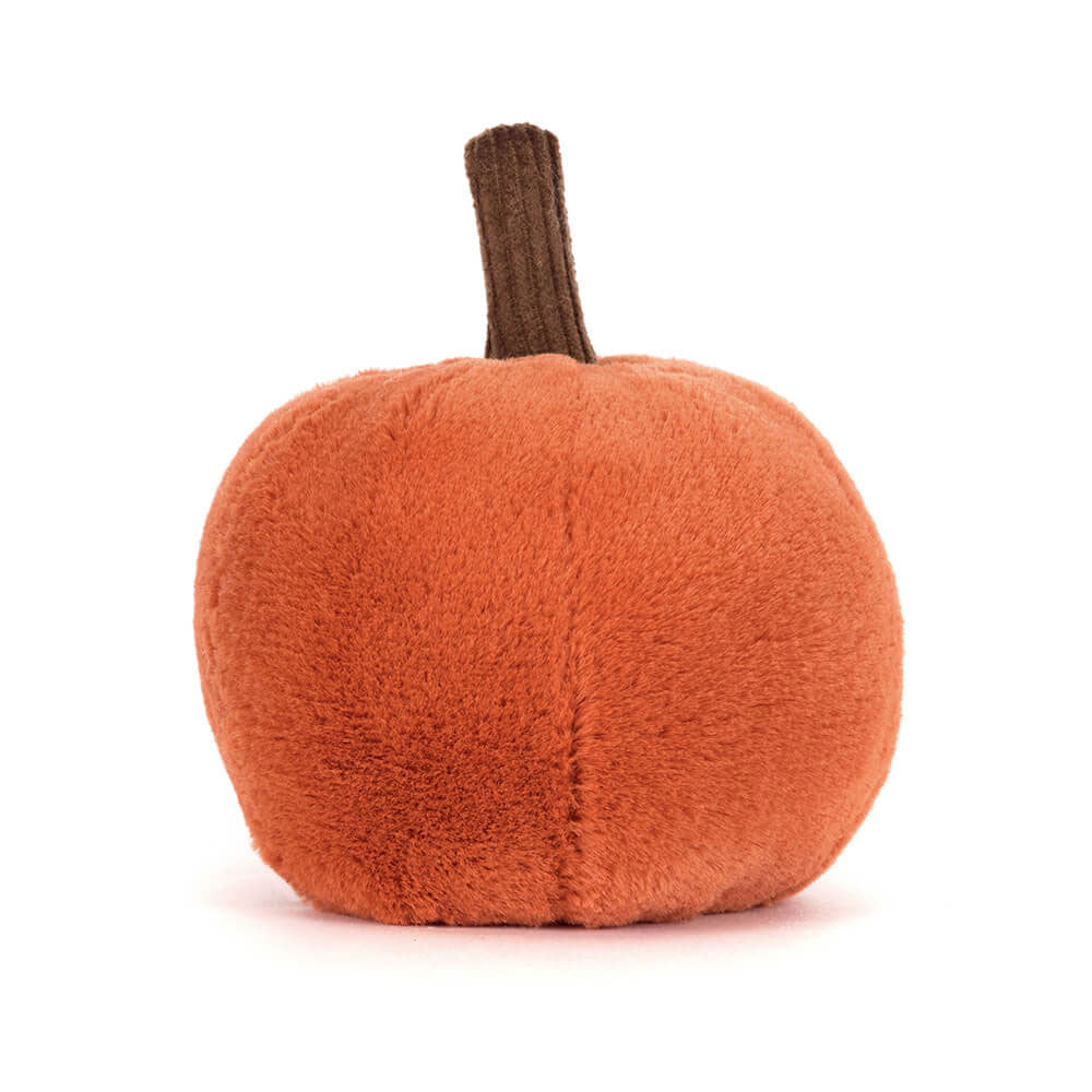 back view of Ooky Jack O Lantern Plush Toy
