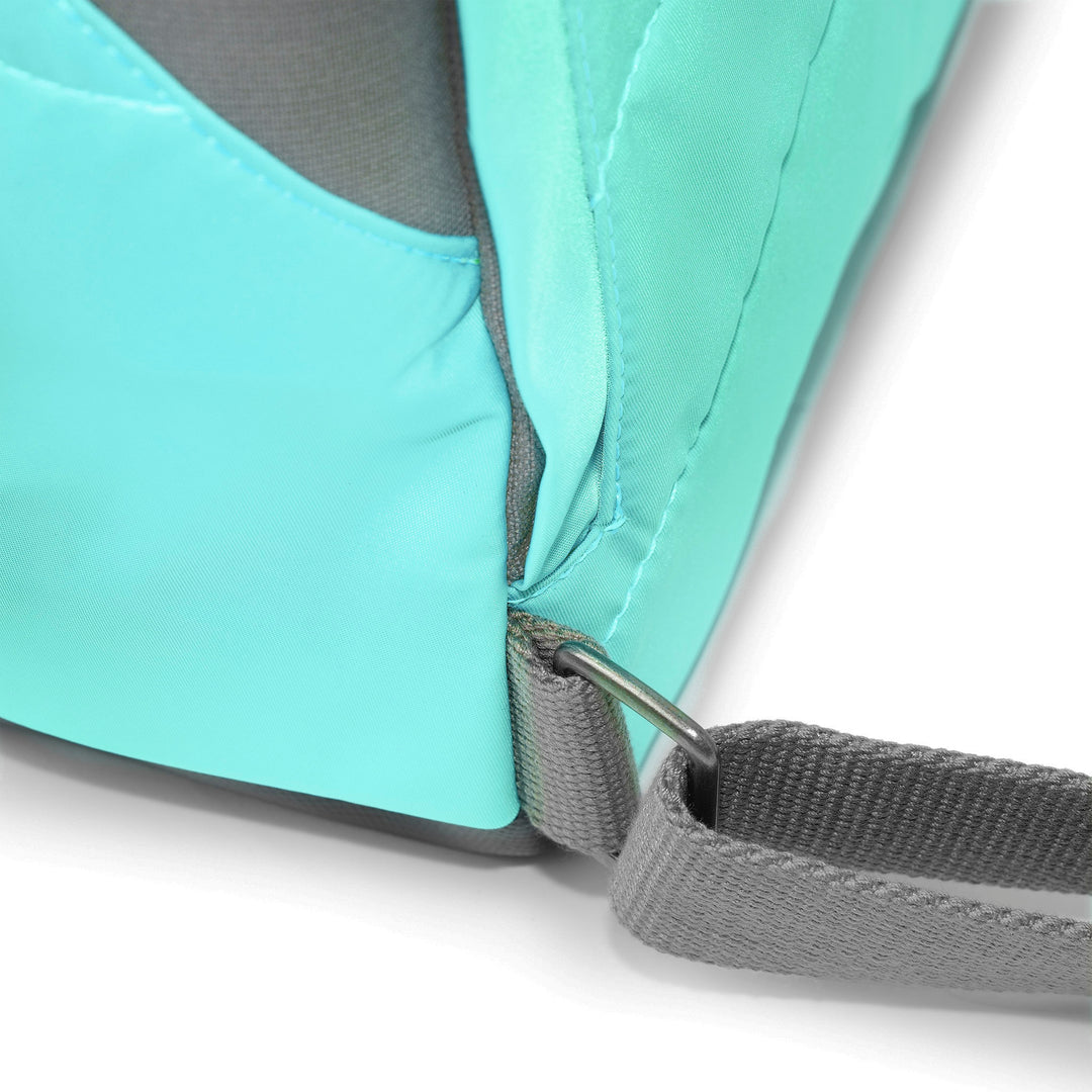 view of Capri Medium Canfield B Backpack strap attachment