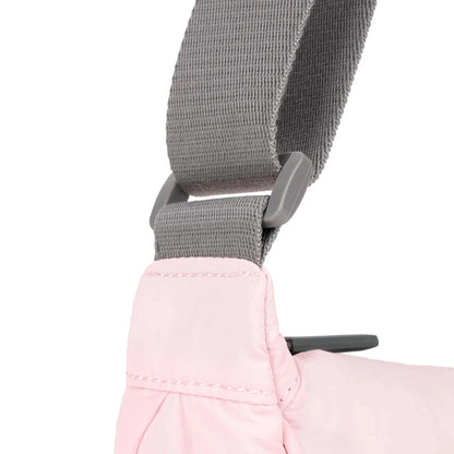 close-up of handle on seashell Farringdon Sling Bag