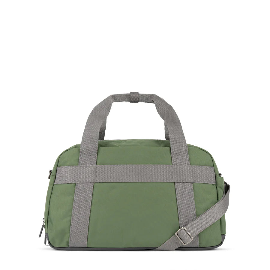 back view of Granite Recycled Canvas Gatwick Duffle
