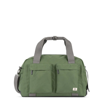 front view of Granite Recycled Canvas Gatwick Duffle
