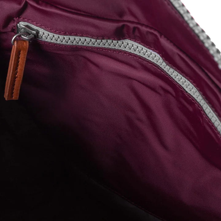 interior view of plum bantry b backpack.