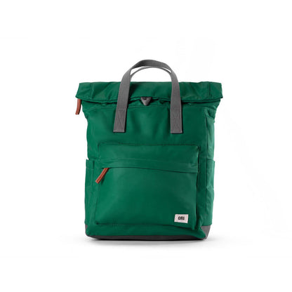 front view of emerald canfield b backpack.