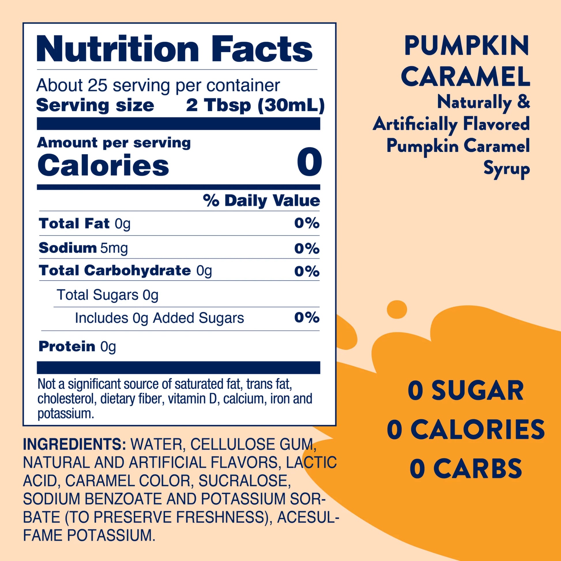 nutritional label. call 5013272182 for details