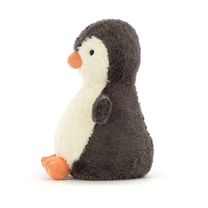 side view of  Peanut Penguin Medium Plush Toy