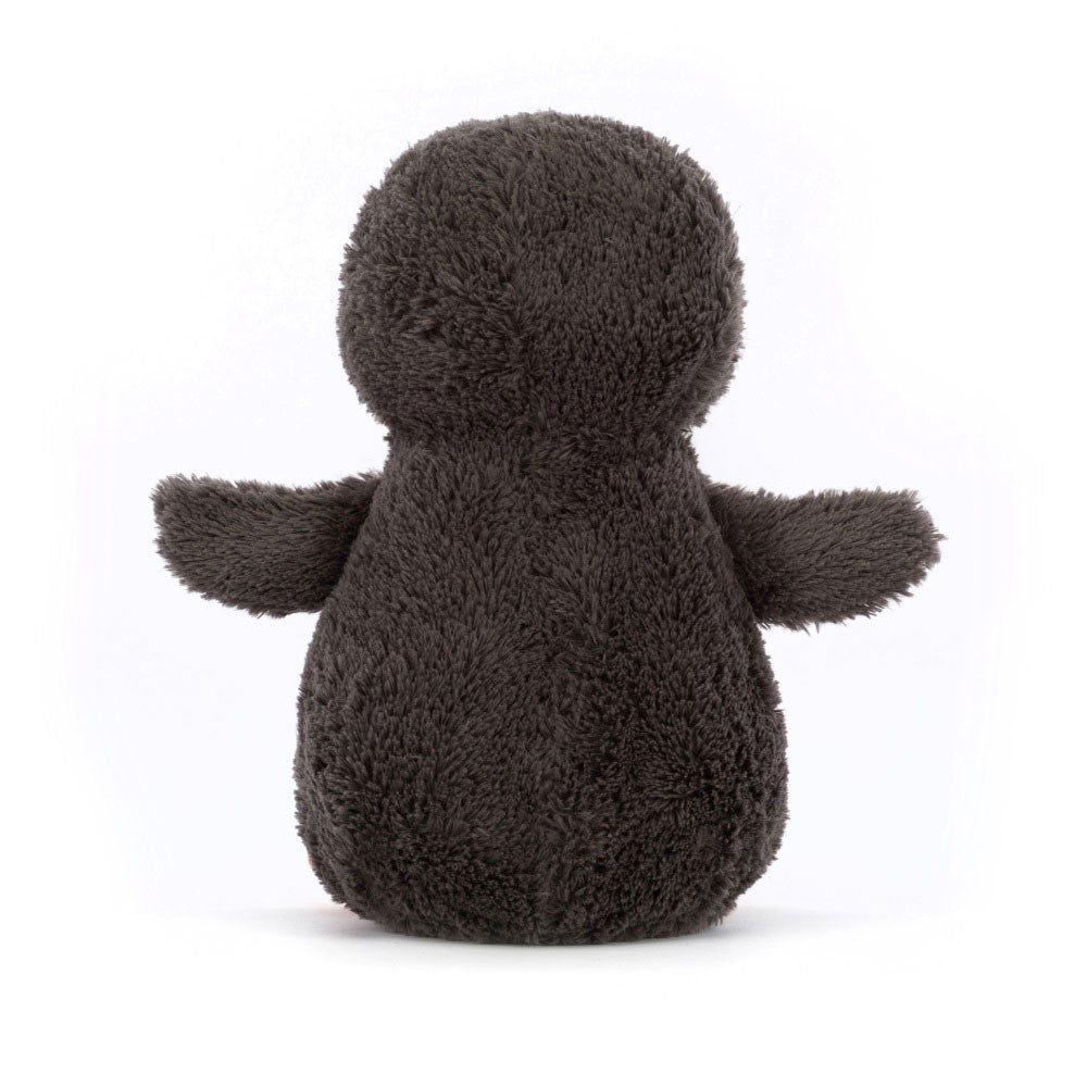back view of  Peanut Penguin Medium Plush Toy