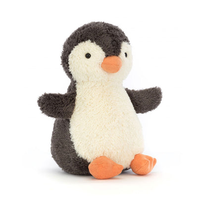 front view of  Peanut Penguin Medium Plush Toy