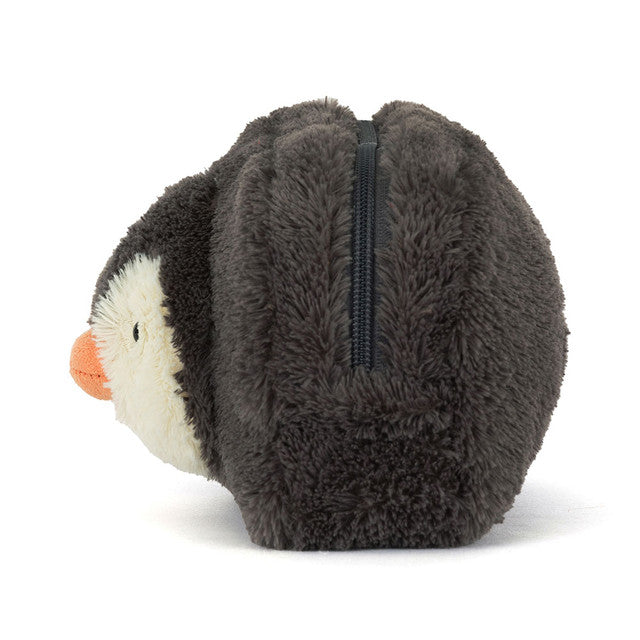 side view of the penguin pouch