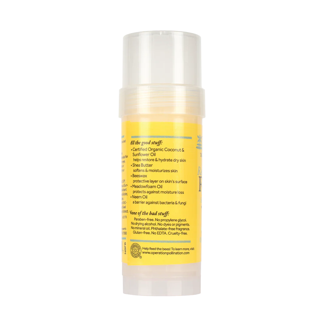 side view of Naked Bee Restoration Foot Balm