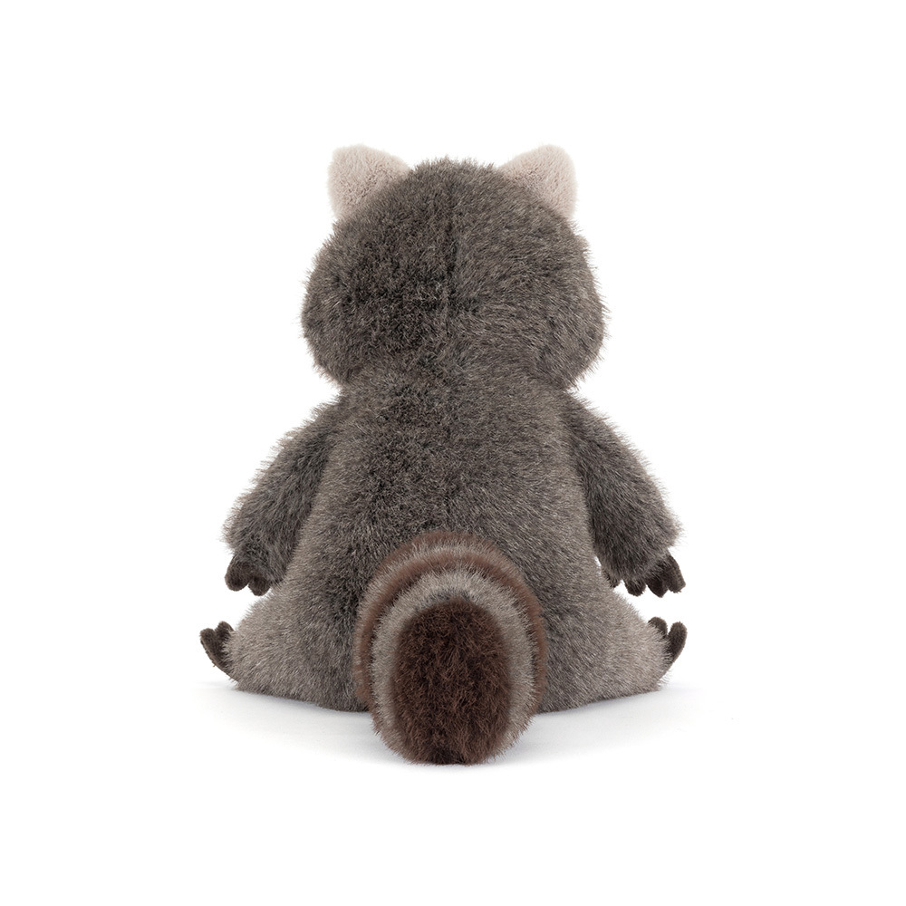 back view of Trixiwoo Raccoon Plush Toy