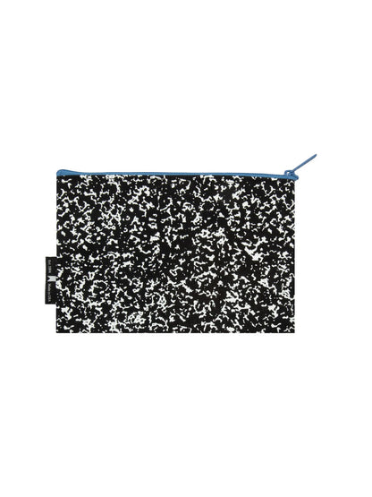 Composition Notebook Pouch back view on a white background