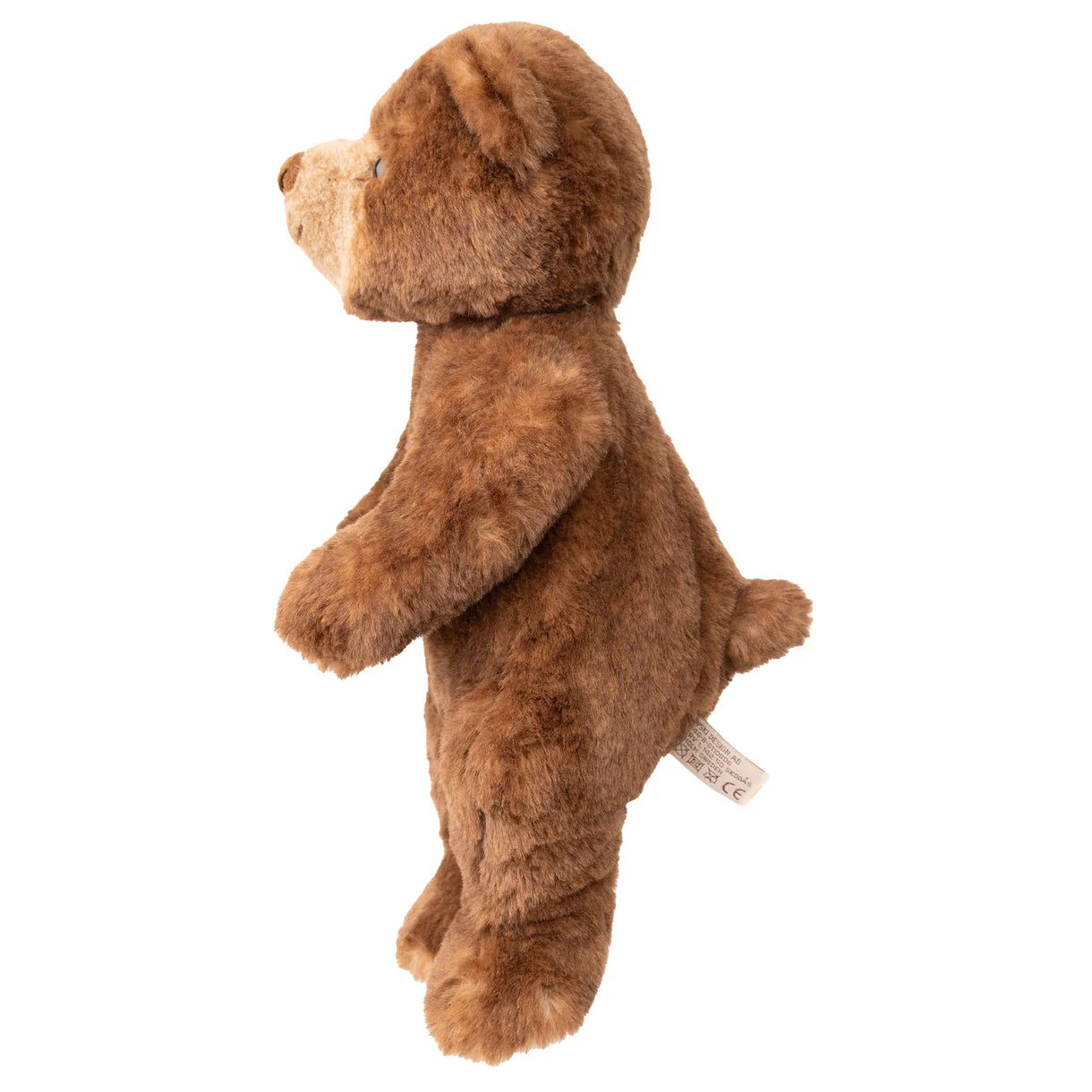 side view of Ranger Bear Plush Toy