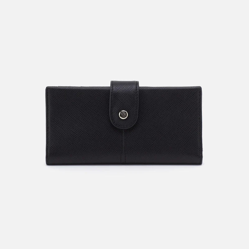 Black Essential Bifold Wallet.