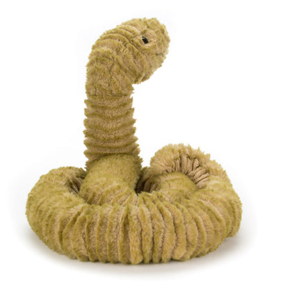 back view of Slither Snake Plush Toy.