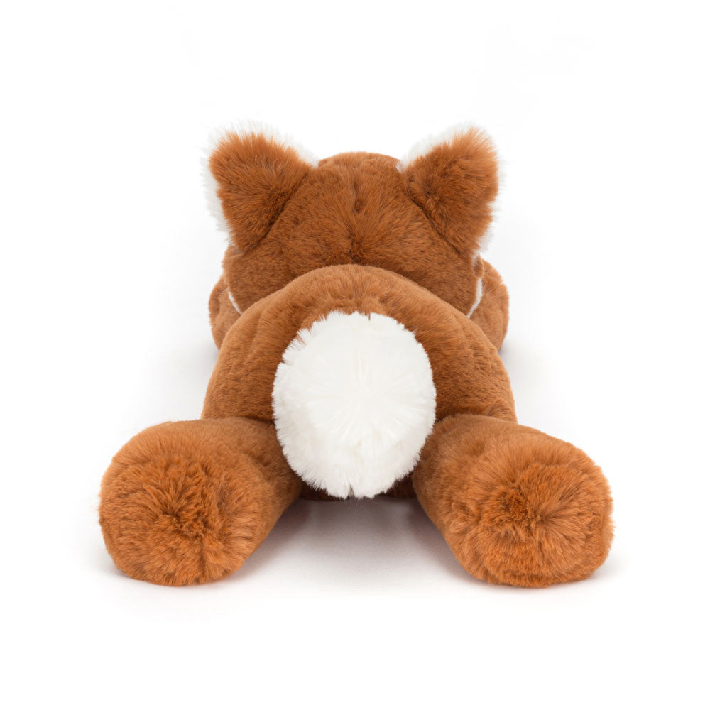back view of Smudge Fox Plush Toy