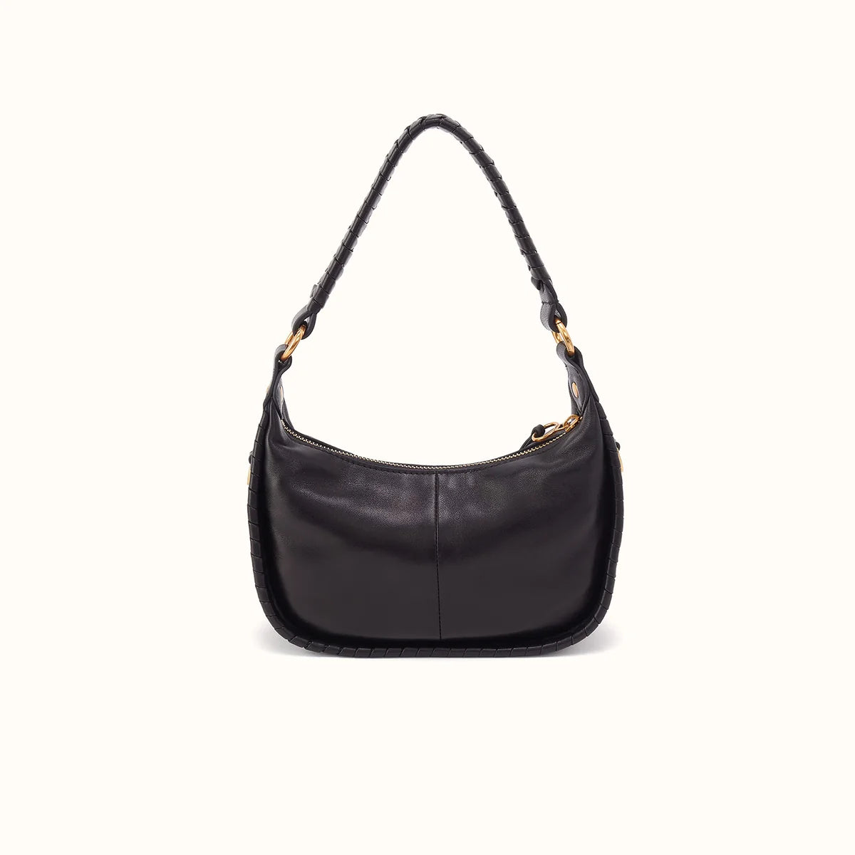 back view of the mia crossbody small in black
