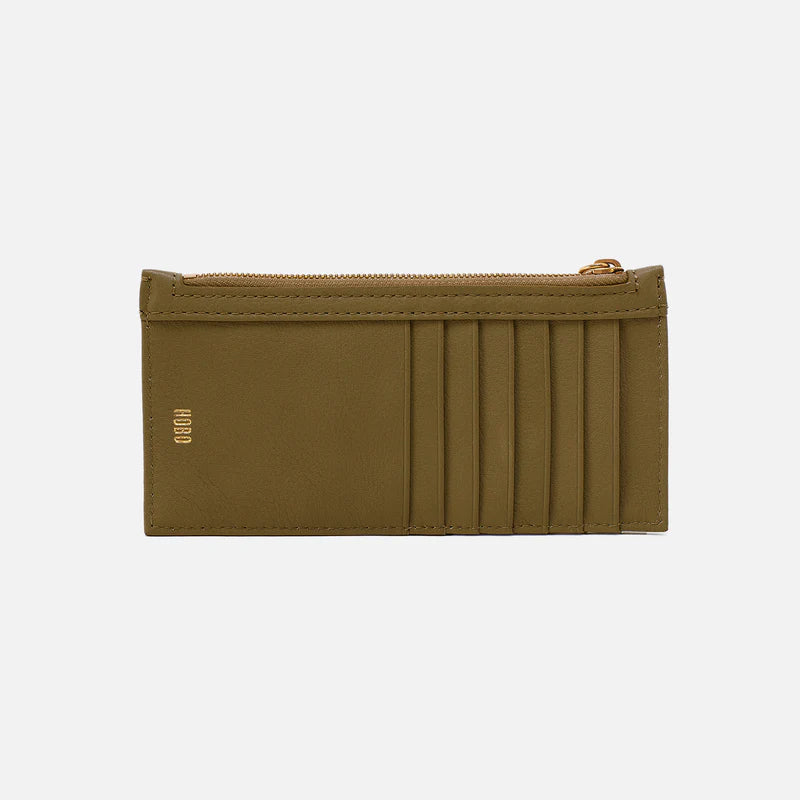 card side view of the sunlit sage carte card wallet