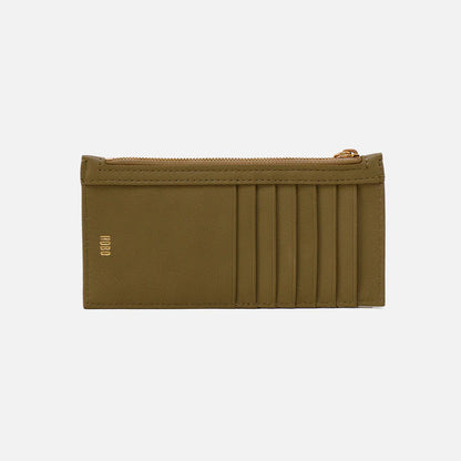 card side view of the sunlit sage carte card wallet