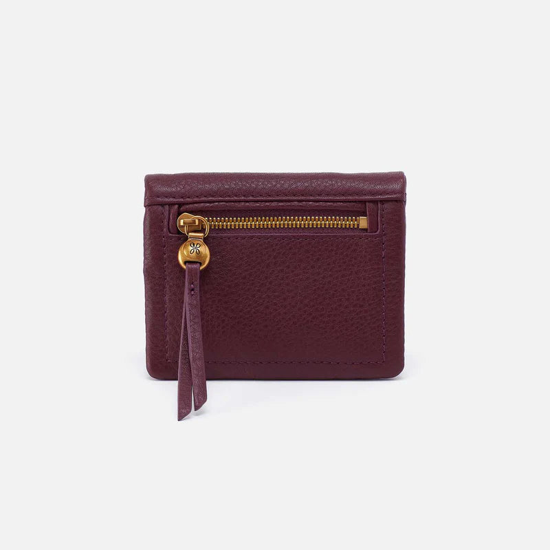mulberry glaze lumen mini wallet