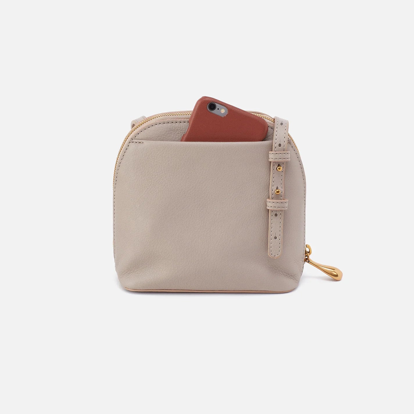 back view of taupe Nash Crossbody.