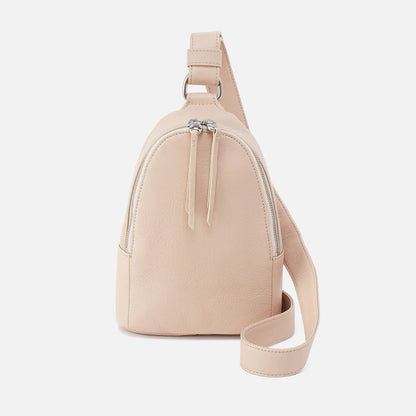 front view of the fern sling in the color stonewash