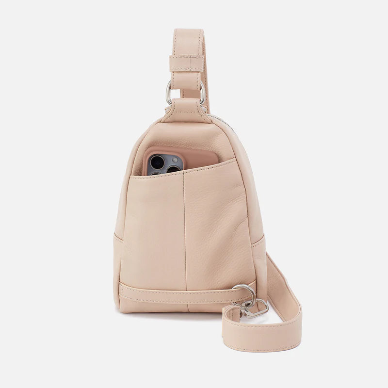 back view of the fern sling in the color stonewash