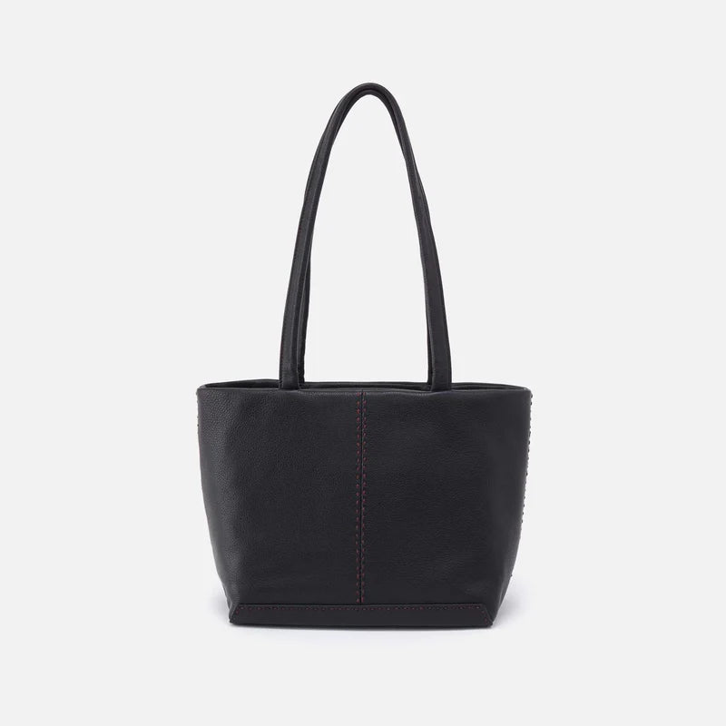 front view of the the Austin Tote in black