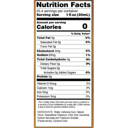 Nutrition facts and ingredient list. Please call 501-327-2182 for more information.