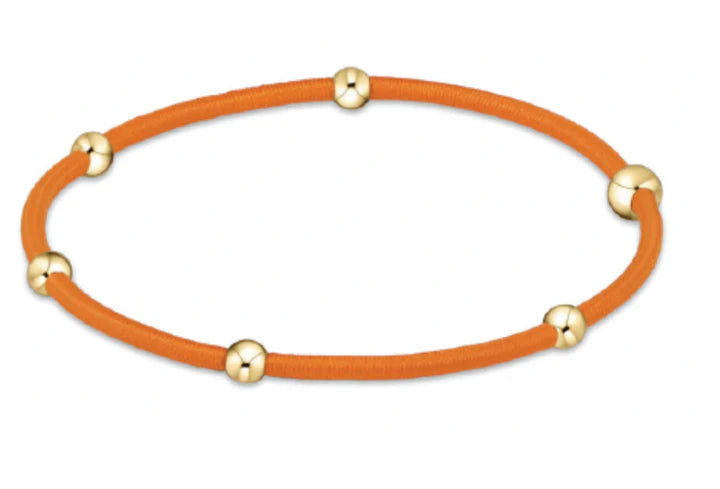 "E"ssentials, Orange bracelet hair tie