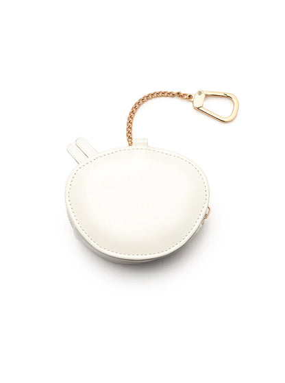 Back view of ramen bag charm pouch