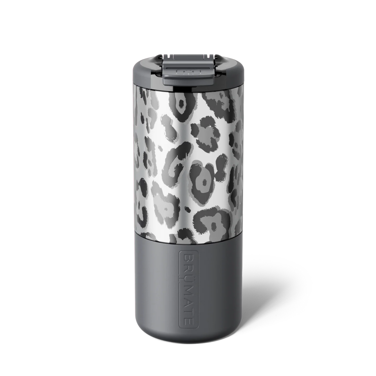 The BrüMate - Strova 18 Ounce in the pattern Metallic Leopard