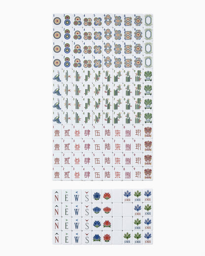 full set of heritage mahjong tiles