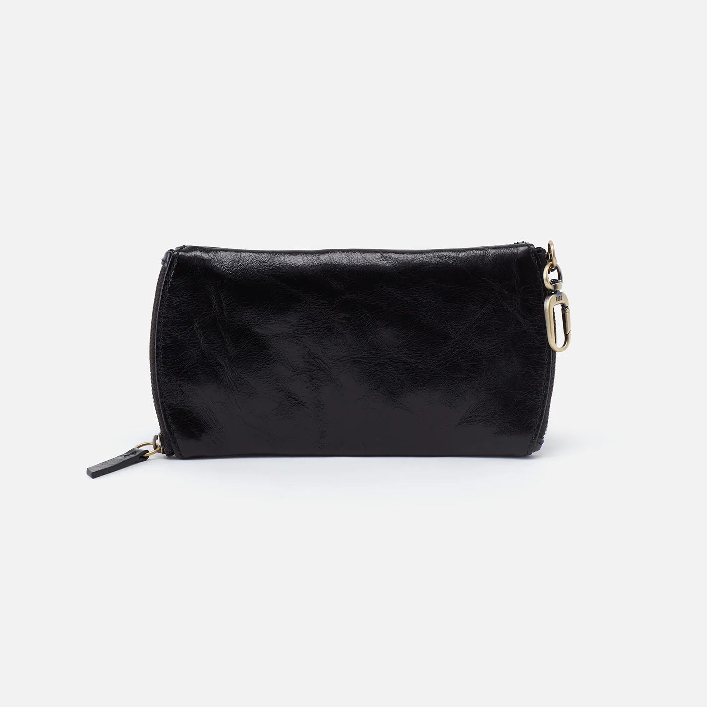 black polished leather Spark Glasses Case