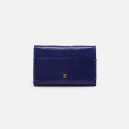 winter violet jill trifold wallet