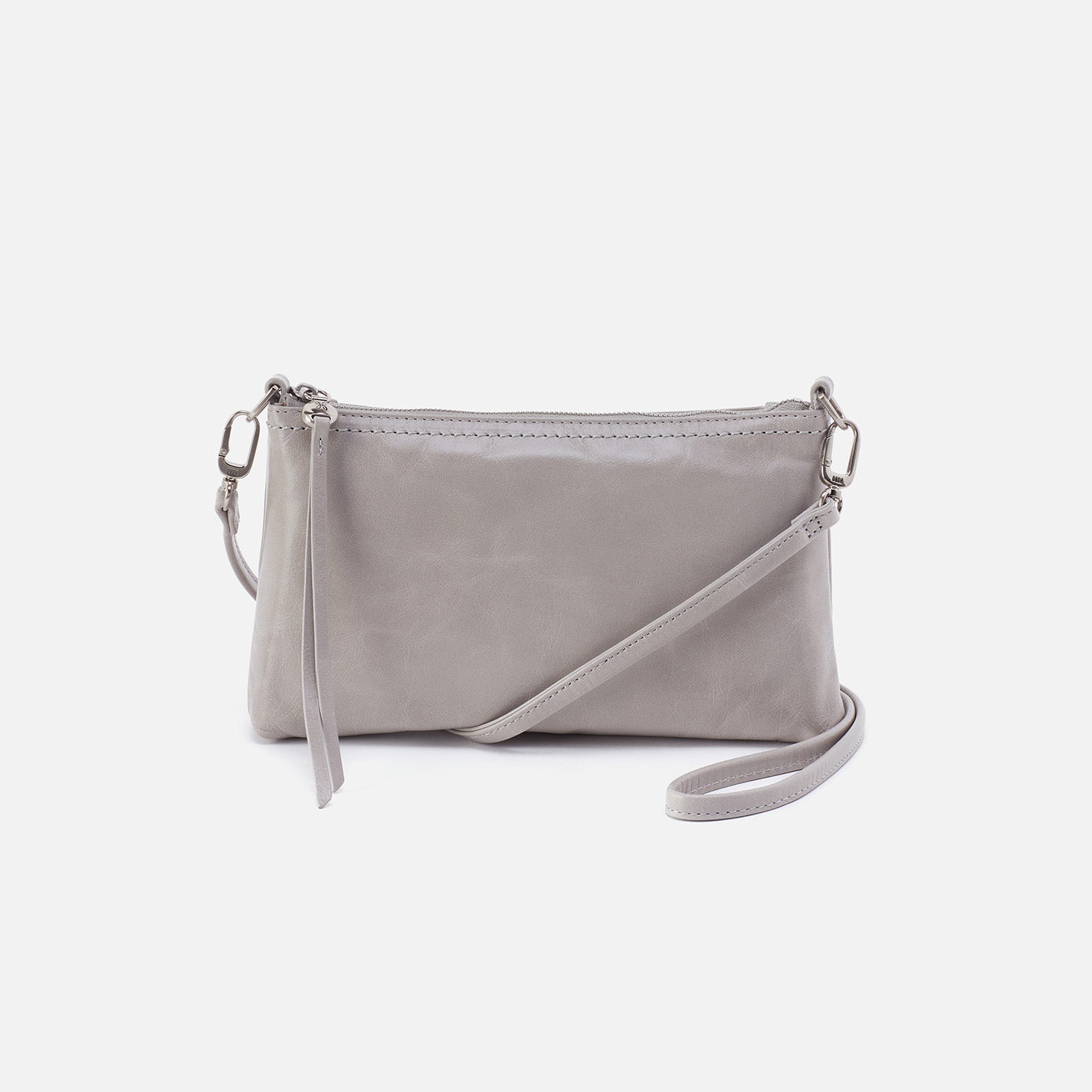 light grey Darcy Convertible Crossbody on a white background.