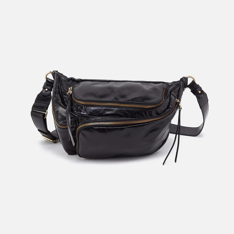 black Via Belt Bag Sling.